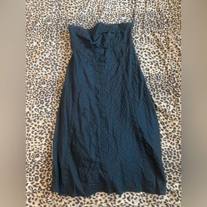 Gap Black Strapless Dress